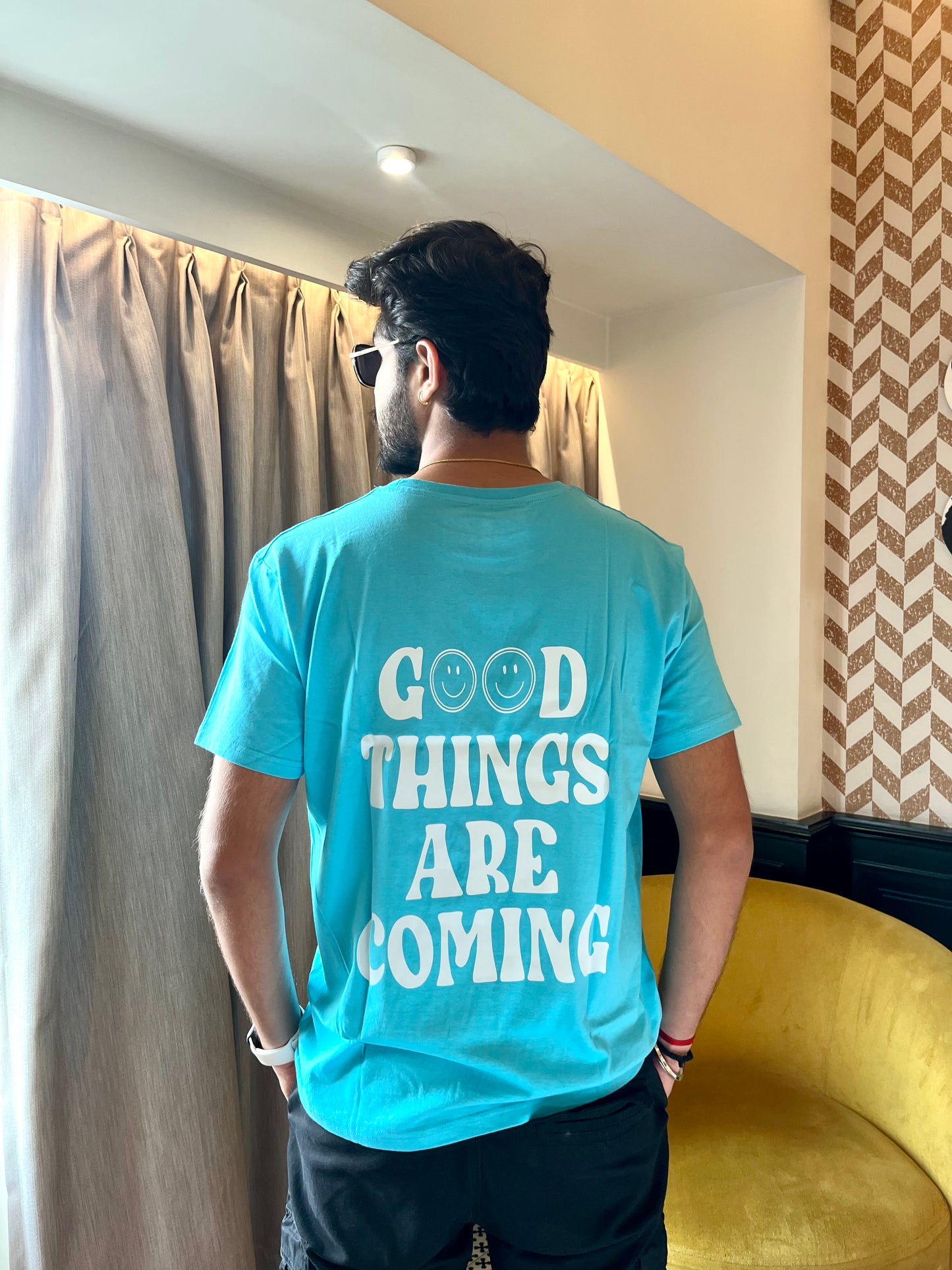 GOOD THINGS ARE COMING UNISEX T-SHIRT
