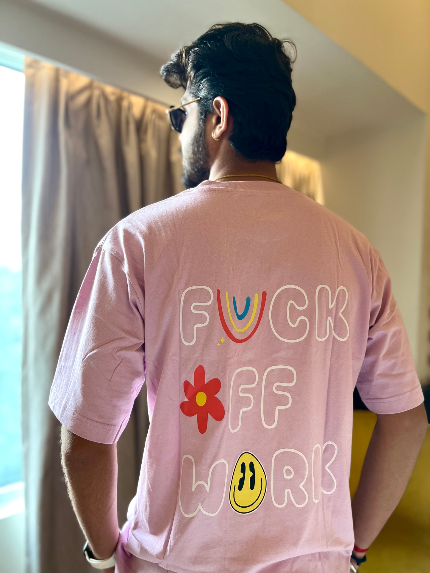 FuCK OFF WORK UNISEX OVERSIZED T-SHIRT