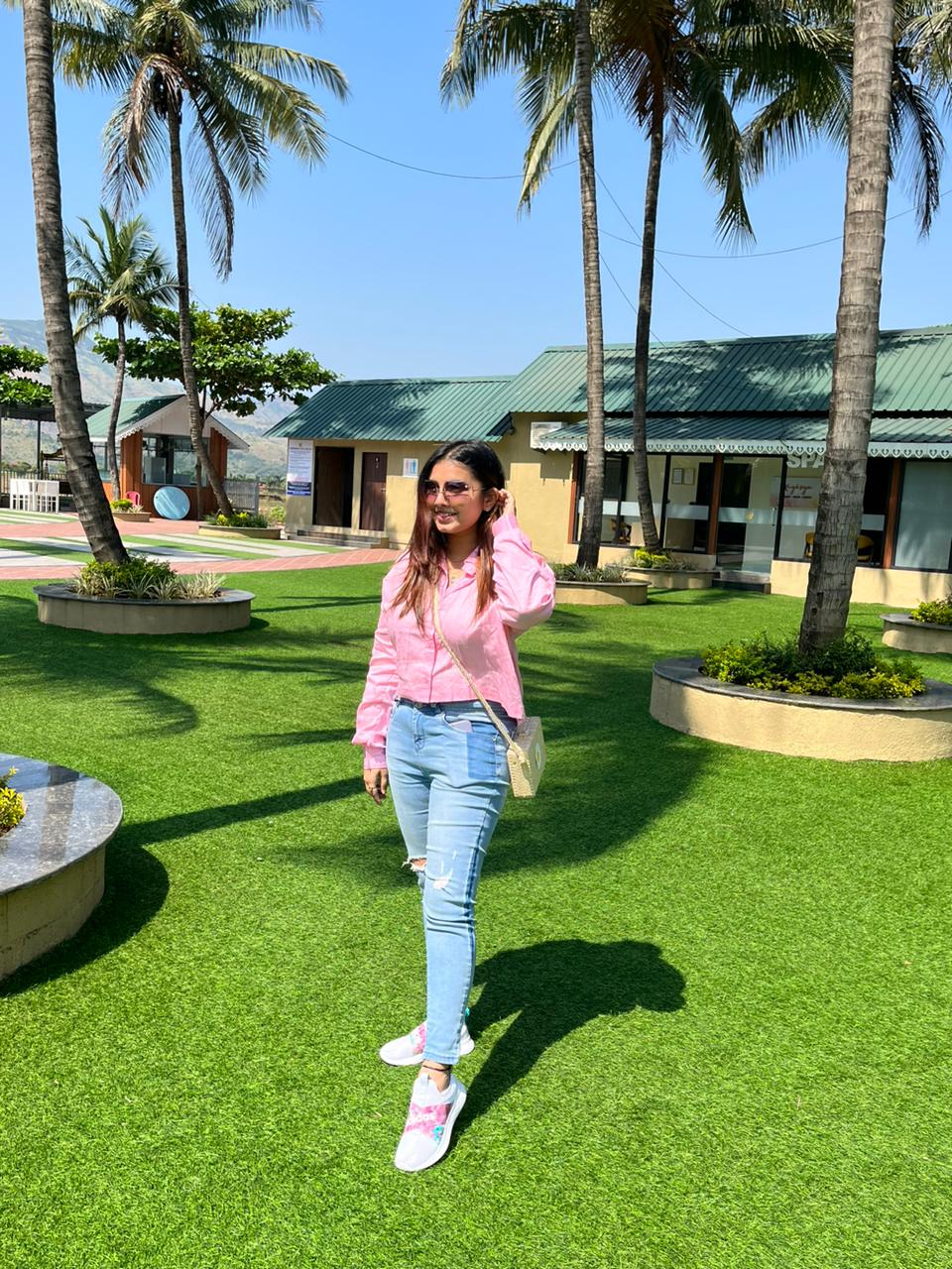 COTTON CANDY CROP SHIRT